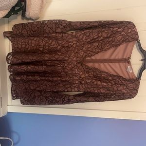 Tobi lace skater dress